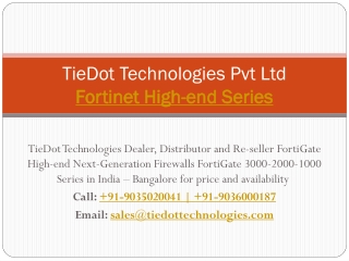 Fortinet High-end Series | Next-Generation Firewalls FortiGate 3000-2000-1000 Series