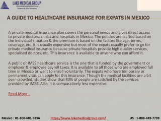 A guide to Healthcare Insurance for Expats in Mexico