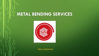 Metal Bending Services