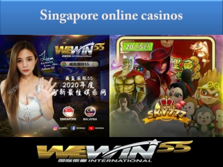 Make your own strategies : Singapore online casinos