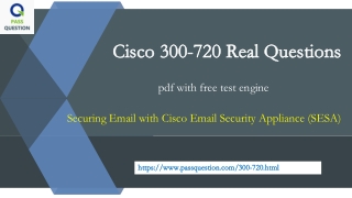 CCNP Security 300-720 SESA Exam Questions