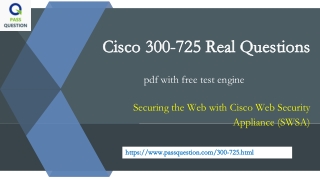 CCNP Security 300-725 SWSA Exam Questions