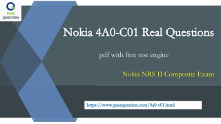 Nokia NRS II Composite Exam 4A0-C01 Dumps