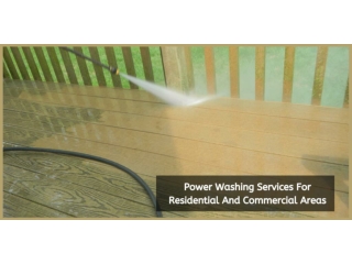 Power Washing Services For Residential And Commercial Areas