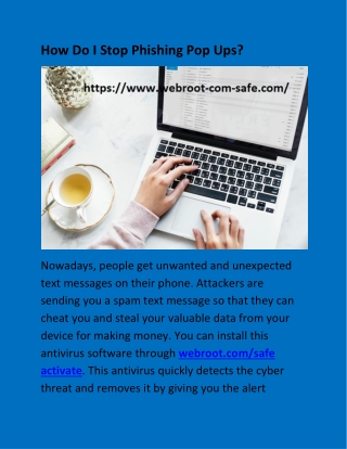 How Do I Stop Phishing Pop Ups