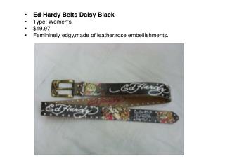 Ed Hardy Belts