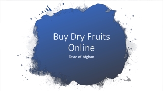 Buy Dry Fruits Online