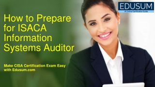 Best Study Tips and Questions for ISACA Information Systems Auditor Certification