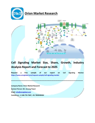 Cell Signaling Market pdf