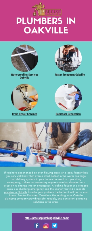 Plumbers in Oakville - Precise Plumbing