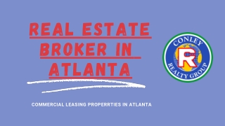 Real Estate Broker in  Atlanta