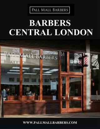 Barbers Central London