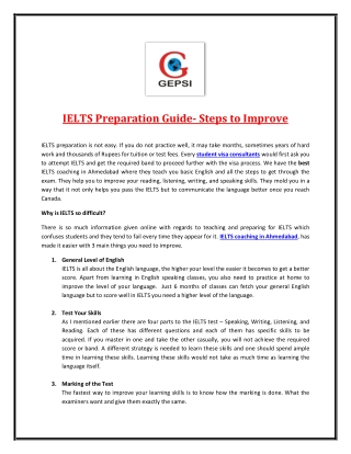 Know How to Prepare for IELTS