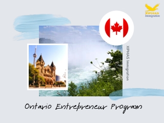 Ontario Entrepreneur Program