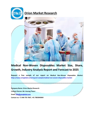 Medical Non-Woven Disposables Market pdf