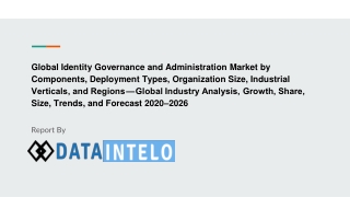 Identity Governance and Administration Market