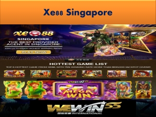 your luck on the Xe88 Singapore casino