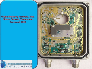 Comprehensive Study on Low Noise Amplifier Market By Knowledge Sourcing Intelligence