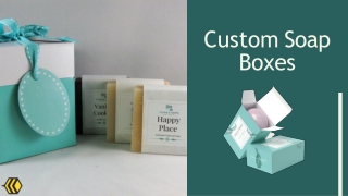 Custom printed Soap Boxes