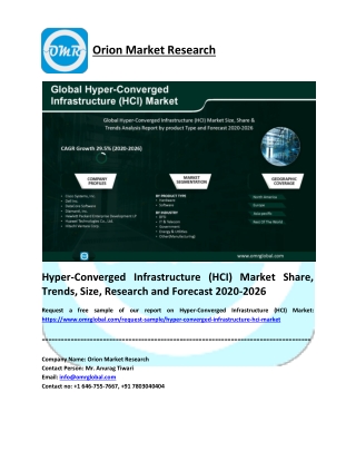 Hyper-Converged Infrastructure (HCI) Market Research and Forecast 2020-2026