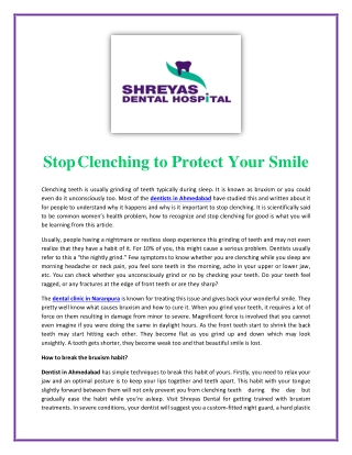 Know About Clenching Teeth