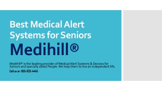 Best Medical Alert Systems for Seniors | Medihill®