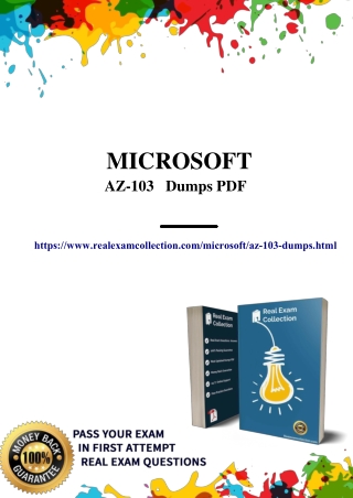 Latest 2020 AZ-103 Exam Questions With Valid AZ-103 Dumps