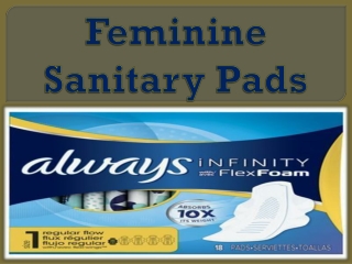 Feminine Sanitary Pads