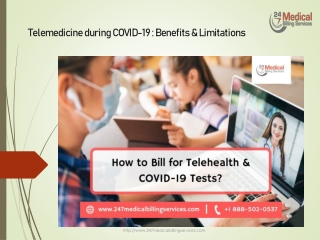 Telemedicine during COVID-19 : Benefits & Limitations