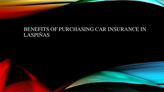 Benefits Of Purchasing Car Insurance In Las Piñas