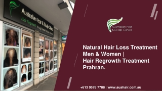 Hair Regrowth Treatment Prahran