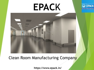 Clean Room Panel Supplier in India - EPACK