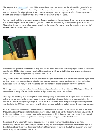 bts hoodie Explained in Fewer than 140 Characters