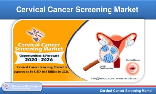 Cervical Cancer Screening Market, Global Forecast By Tests Pap Smear, HPV, DNA, VIA