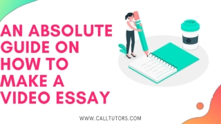An Absolute Guide On How To Make A Video Essay