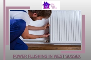 Power Flushing in West Sussex
