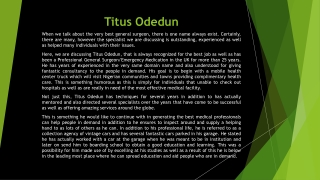 Titus Odedun