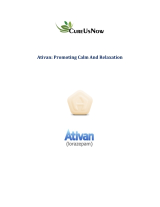 Buy Ativan Online Overnight