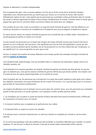 recrutement dans la fonction publique