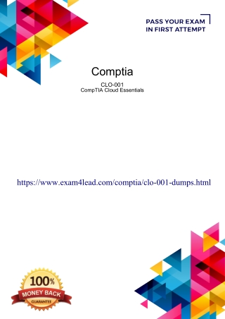 Updated CompTIA CLO-001 Exam Questions Answers - CLO-001 Dumps