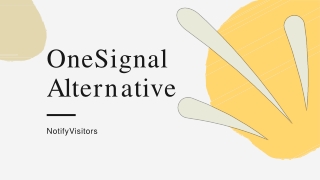 Web Push Notifications Services of OneSignal Alternative