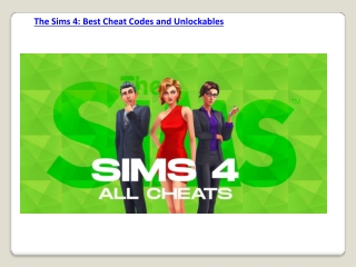The Sims 4: Best Cheat Codes and Unlockables