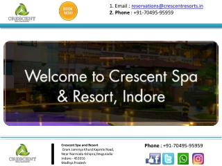 Luxury Resorts near Indore
