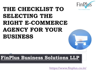 Best And  Professional Ecommerce Agency in Mumbai – Finplus