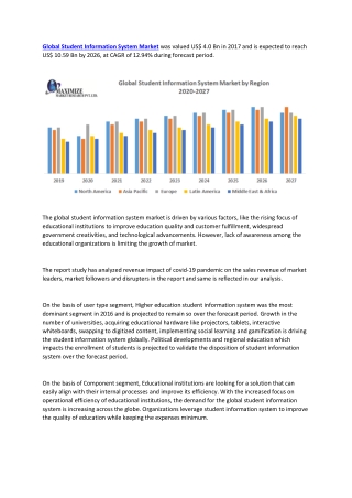 Student Information System