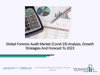Forensic Audit Market 2020 With Industry Size, Growth And Forecast 2023 Report
