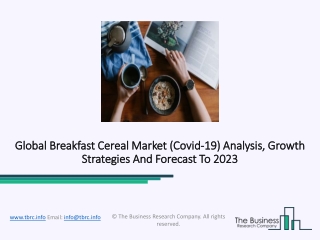 Breakfast Cereal Market 2020 Rapidly Growing Industry And Revenue Forecast 2023