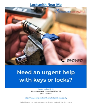 Locksmith Near Me