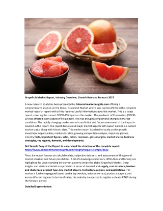 Grapefruit Market