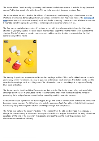 7 Simple Secrets to Totally Rocking Your bt21 airpod case